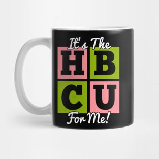 It's The HBCU For Me Pink and Green Mug